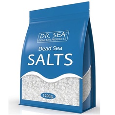 Соль для ванны DR. SEA Соль Мертвого моря, натуральная, чистая 1200.0