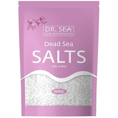 Соль для ванны DR. SEA Натуральная минеральная соль Мертвого моря обогащенная экстрактом орхидеи 500.0