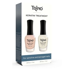Восстановитель для ногтей TRIND Кератиновая защита + Кератиновый протектор 18