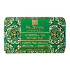 Средства для ванной и душа для мужчин SPA CEYLON Натуральное антибактериальное мыло "Эвкалипт и Ним" 100