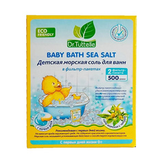 Соль для ванны DR. TUTTELLE Детская морская соль для ванн с чередой 500.0