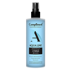 Спрей для ухода за волосами COMPLIMENT Professional Aqua line Спрей для волос Увлажняющий 250.0