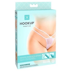 Стимулятор PIPEDREAM Необычные трусики Hookup Panties Remote Bow-Tie G-String - Fits Size XL-XXL