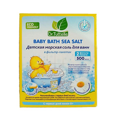 Соль для ванны DR. TUTTELLE Детская морская соль для ванн с ромашкой 500.0