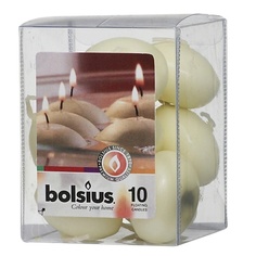 Набор ароматических свечей BOLSIUS Свечи плавающие Bolsius Classic кремовые