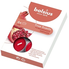 Набор ароматических свечей BOLSIUS Свечи чайные арома Bolsius True scents гранат