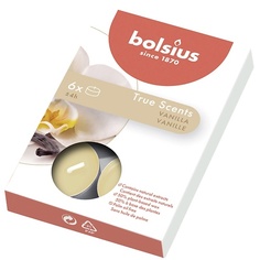 Набор ароматических свечей BOLSIUS Свечи чайные арома Bolsius True scents ваниль