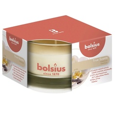 BOLSIUS Свеча в стекле арома True scents ваниль 302
