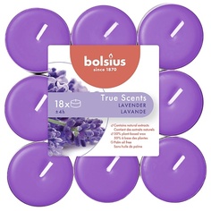 Набор ароматических свечей BOLSIUS Свечи чайные арома Bolsius True scents лаванда