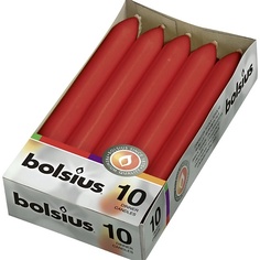 Набор ароматических свечей BOLSIUS Свечи столовые Bolsius Classic красные