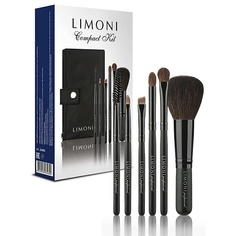 LIMONI Набор кистей с чехлом Compact Professional