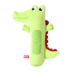 Мягкая игрушка FISHER PRICE Погремушка-пищалка Крокодильчик 0+