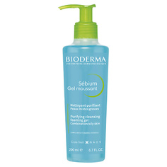 BIODERMA Гель для умывания жирной и проблемной кожи лица Sebium 200.0