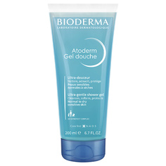 Гели для душа BIODERMA Мягкий очищающий гель для душа для нормальной, сухой и атопичной кожи Atoderm 200