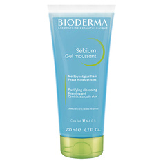 BIODERMA Гель для умывания жирной и проблемной кожи лица Sebium 200.0