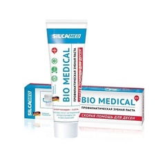 Зубная паста SILCAMED Лечебная зубная паста против кровоточивости десен и воспаления BIO MEDICAL 130