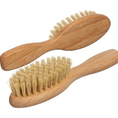 Щетка YOZHIK Щётка с натуральной щетиной для шерсти собак