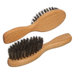 Щетка YOZHIK Щётка с натуральной щетиной для шерсти собак