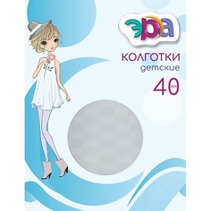 Колготки ЭРА Детские колготки Ладья 40 ден Белый 6-8 ERA