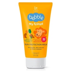 Солнцезащитное молочко для лица и тела BEBBLE Молочко солнцезащитное Bebble My Friend SPF 50 200