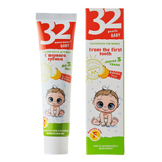 Зубная паста MODUM Паста зубная детская 32 ЖЕМЧУЖИНЫ С первого зубика 45