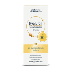 Солнцезащитный крем для тела MEDIPHARMA COSMETICS Cолнцезащитный крем для тела SPF 30 Hyaluron 150