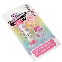 Макияж для детей MARTINELIA Бальзам для губ с набором колец "Пушистые лапки"