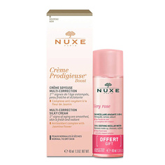 Наборы для ухода за лицом NUXE Набор CREME PRODIGIEUSE BOOST мультикорректирующий крем + мицеллярная вода