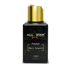 Жидкость для полигеля ALL STAR PROFESSIONAL Средство для работы с полигелем Nail Liquid Polygel 55