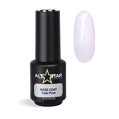 Базовое покрытие для ногтей ALL STAR PROFESSIONAL Пластично-жесткое базовое покрытие, BASE COAT "Yuki Black"