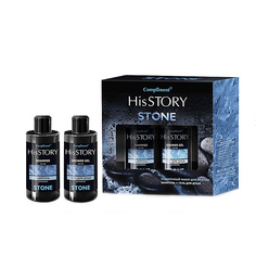 Набор средств для ванной и душа COMPLIMENT Подарочный набор мужской "His Story Stone №1431"