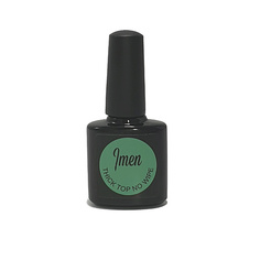 Верхнее покрытие для гель-лаков IMEN Топ для парикмахеров плотный Thick top no wipe 15 ml
