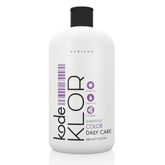 Шампунь для волос PERICHE PROFESIONAL Шампунь для окрашенных (и обесцвеченных волос) Kode KLOR Shampoo Daily Care 500