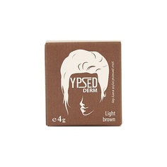 Несмываемый уход Ypsed Пудра-камуфляж для волос YpsedDerm, Light brown (светло-коричневый)