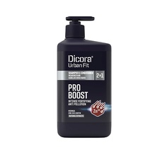 Шампунь для волос DICORA URBANFIT 2в1 Шампунь-кондиционер для укрепления волос Pro Boost 400