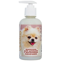 Шампунь для животных UNICLEAN Шампунь для шпицев с маточным молочком 300