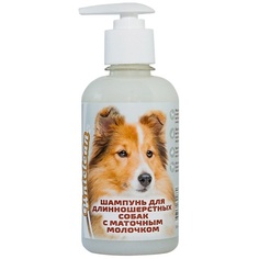 Шампунь для животных UNICLEAN Шампунь для длинношерстных собак с маточным молочком 300
