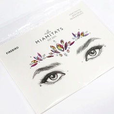 Наклейки для лица MIAMITATS Кристаллы на клейком слое для лица Firebird (стразы)