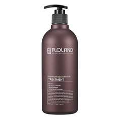 Маска для волос FLOLAND Маска-бальзам с кератином, аминокислотами и маслами Premium Silk Keratin Treatment 530