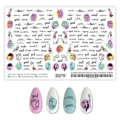 Слайдеры BPW.STYLE Гранд-слайдер Надписи и лица графика