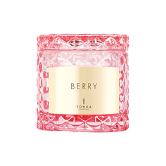 Свеча TONKA PERFUMES MOSCOW Ароматическая свеча «BERRY» 50