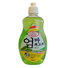 Жидкость для мытья посуды MAMA ULTIMATE Бальзам-концентрат для мытья посуды, фруктов и детских принадлежностей Зеленый Чай 560