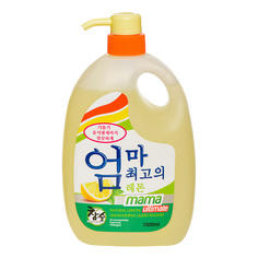 Жидкость для мытья посуды MAMA ULTIMATE Бальзам-концентрат для мытья посуды, фруктов, овощей и детских принадлежностей Лимон 1000