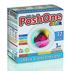 Порошок для стирки POSHONE Ультраконцентрированный стиральный порошок для цветного белья /COLOR Корея 1000
