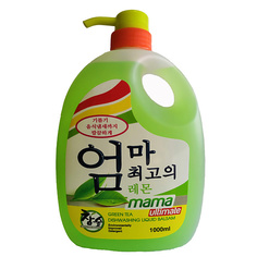 Жидкость для мытья посуды MAMA ULTIMATE Бальзам-концентрат для мытья посуды, фруктов, детских принадлежностей Зеленый Чай 1000