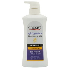 CRUSET Шампунь для волос "ПРЕМИУМ ОМОЛОЖЕНИЕ "(anti-age)" Silk Protein & черный кунжут 500