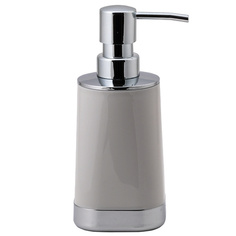 Аксессуары для ванной и туалета SWENSA Дозатор жидкого мыла GLOSS св.серый, полипропилен