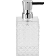 Аксессуары для ванной и туалета SWENSA Дозатор жидкого мыла RAPAS прозрачный, пластик