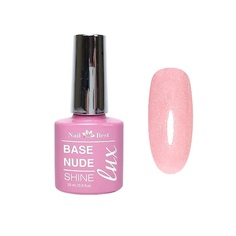 Лак NAIL BEST База нюдовая камуфлирующая Lux Base Nude Rossy