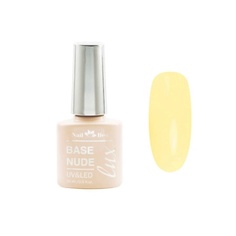 Лак NAIL BEST База цветная камуфлирующая Lux Base Sunny